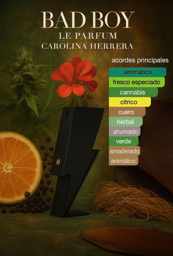 BAD BOY CAROLINA HERRERA LE PARFUM 3.4 EDP(M)
