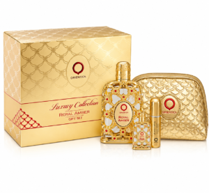 Orientica Luxury Collection Royal Amber Gift Set 4PCS 2.7 EDP(W)