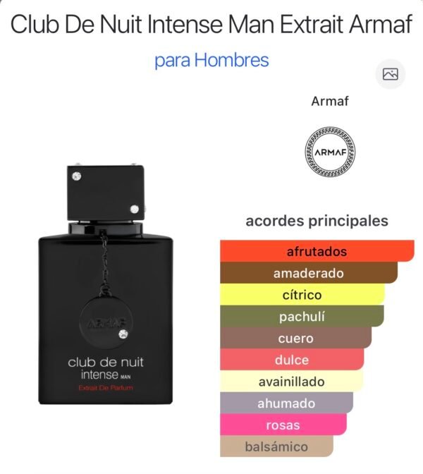 Screenshot Armaf Club de Nuit Intense Man Extrait De Parfum 2.37 EDP(M)