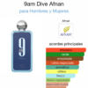 Afnan 9am Dive 3.4 EDP(M)