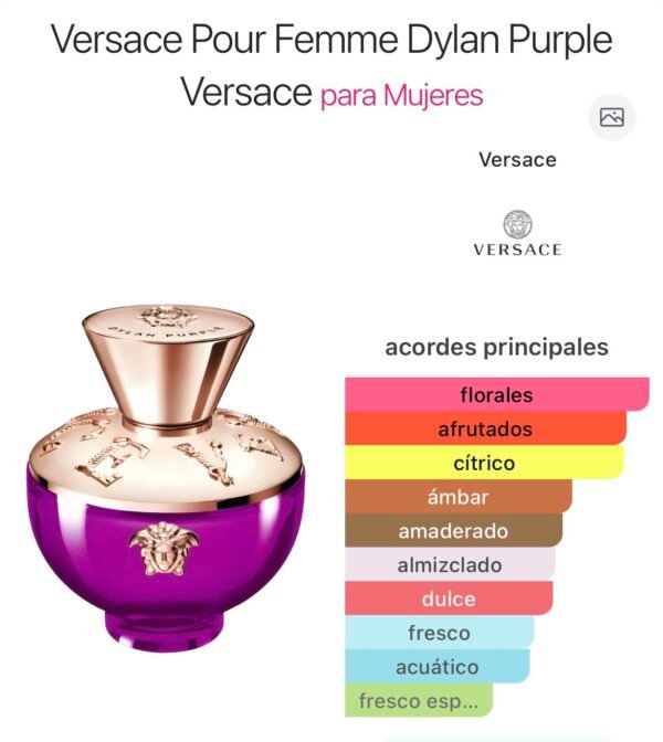Versace Pour Femme Dylan Purple Eau De Parfum 3.4 EDP(W)
