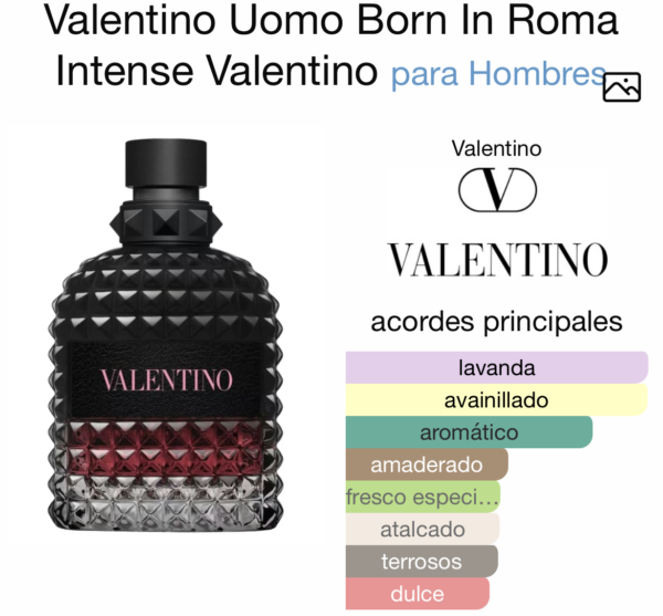 Valentino Uomo Born In Roma Intense Eau De Parfum Intense 3.4 EDP(M)