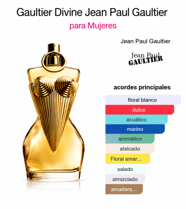 Jean Paul Gaultier Divine 3.4 EDP/2.5(W)
