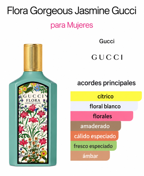 F9AE482C-E04B-43DF-9B0A-6B59BD351274 Gucci Floral Gorgeus Jasmine 3.3 EDP(W)