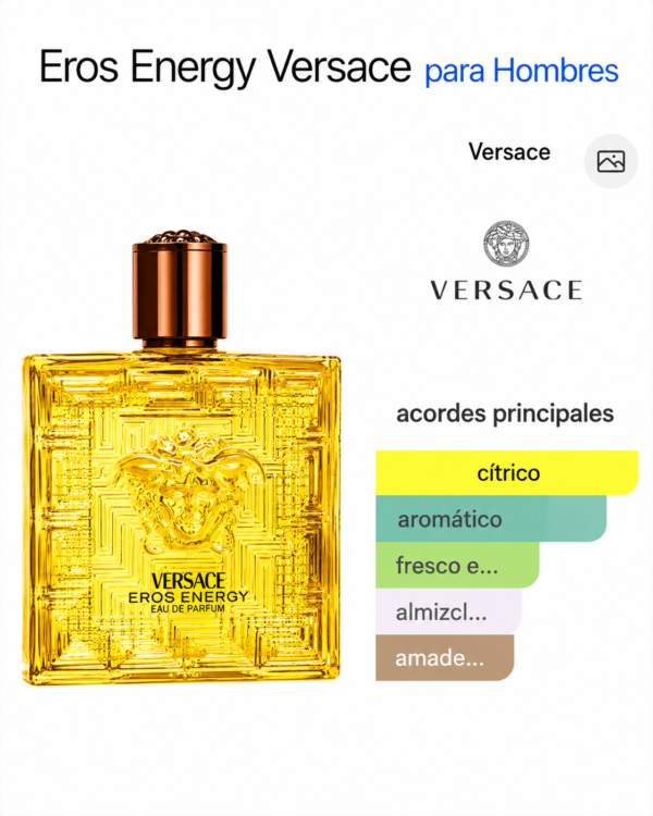 Versace Eros Energy 3.4 EDP(M)